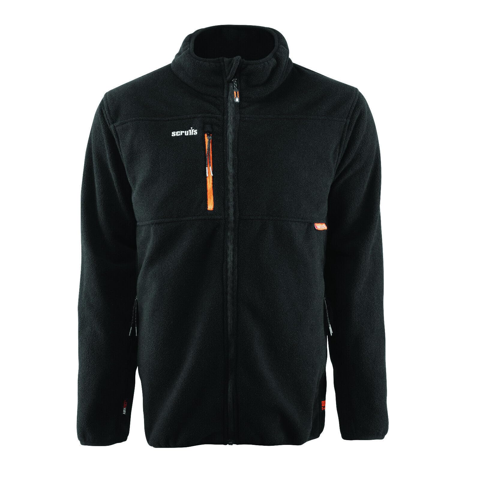 Scruffs Mens Eco Abratect™ - Xxl Worker Fleece Black, Black, XXL EU