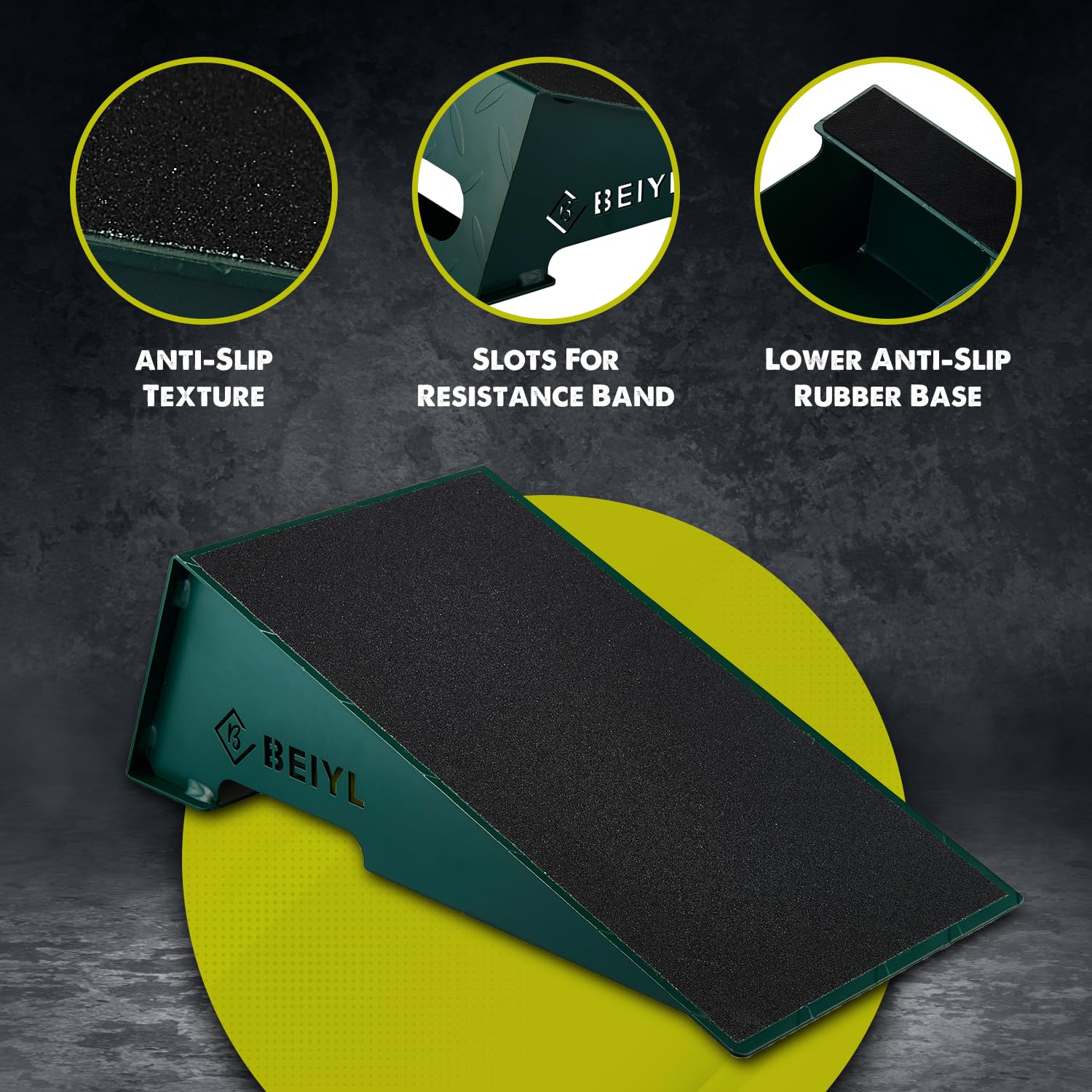 Amazon | スクワットウェッジブロック | BEIYL | バランスディスク・ボード