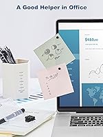 Vista 6 de SMARTAKE 45 piezas de imanes para refrigerador, imanes pequeños redondos de 6x2mm para nevera, imanes de neodimio premium multiusos para oficina