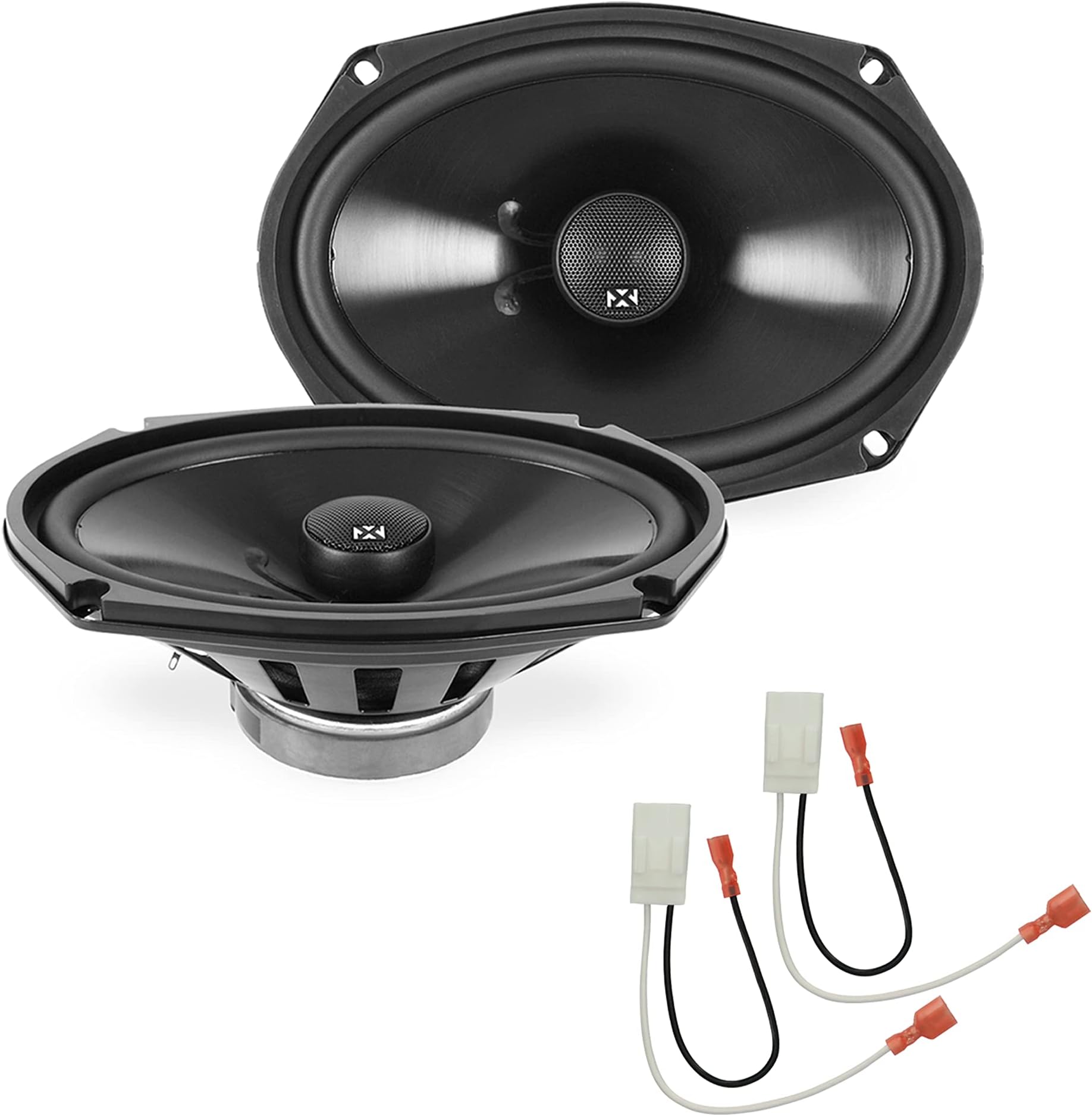 NVXFront Door Speaker Replacement Package for 08-10 Dodge Ram Truck Cab 4500