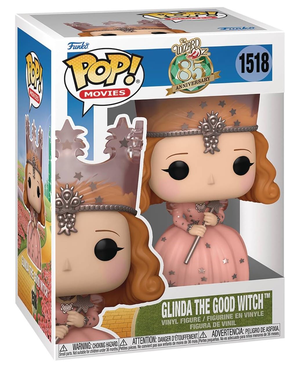 新品　FUNKO POP オズの魔法使い　グリンダ　フィギュア　1518 新品FUNKO POP オズの魔法使いグリンダフィギュア1518