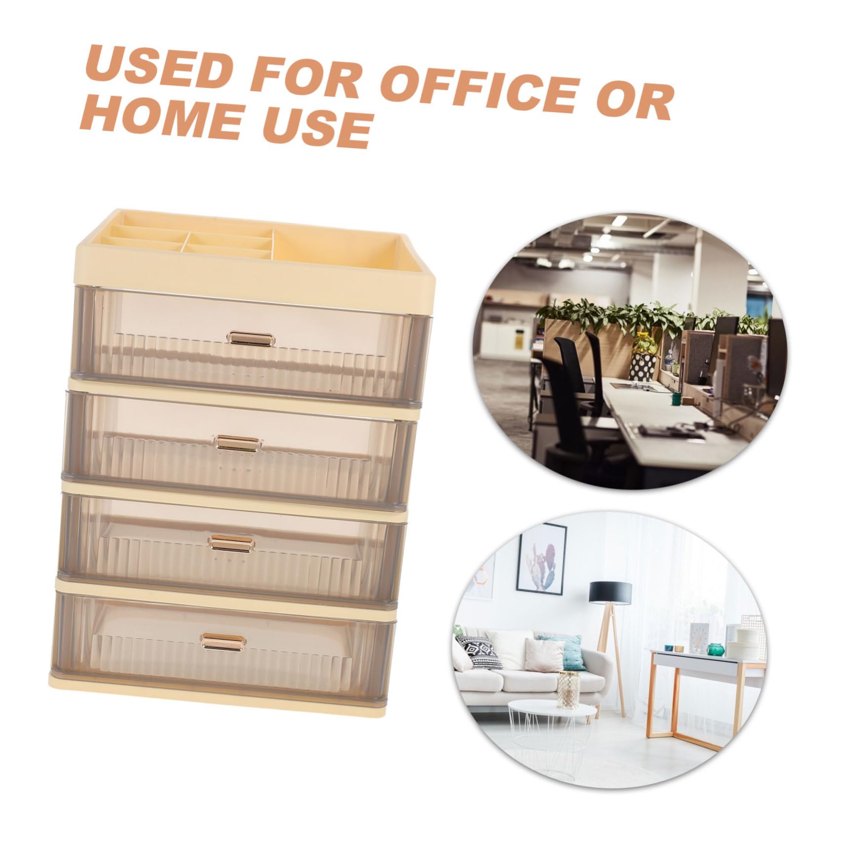 Levemolo Organizer Für Schreibtisch Mit Mehreren Fächern Transparente Aufbewahrungsbox Für Büro Und Zuhause Zur Aufbewahrung Von Schreibwaren Und Kleinen Gegenständen