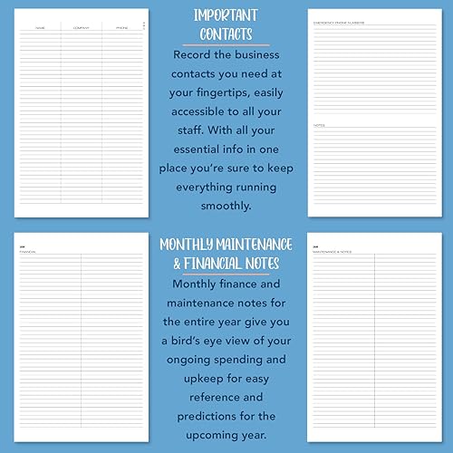 Miniatura 5 de BookFactory Libro de reservas de restaurante, reservas de mesa de 365 díascena, 408 páginas, 8 78 pulgadas x 13 12 pulgadas, piel sintética verde,