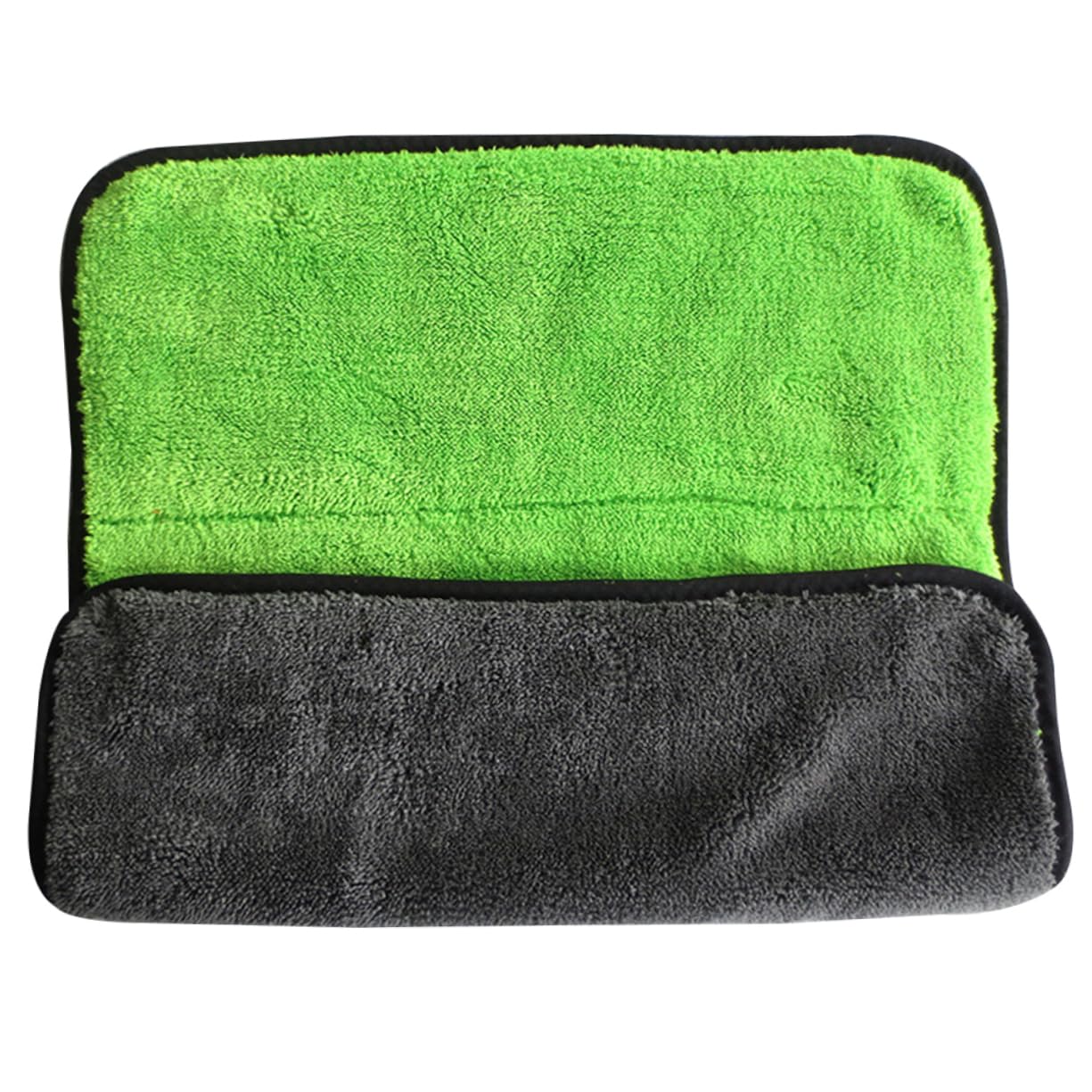iplusmile 3pezzi Asciugamani Microfibra Per Auto Asciugatura Rapida e Assorbente Panni Per Pulizia Sicuri Su Superfici Delicate Per Auto Casa Colore Verde