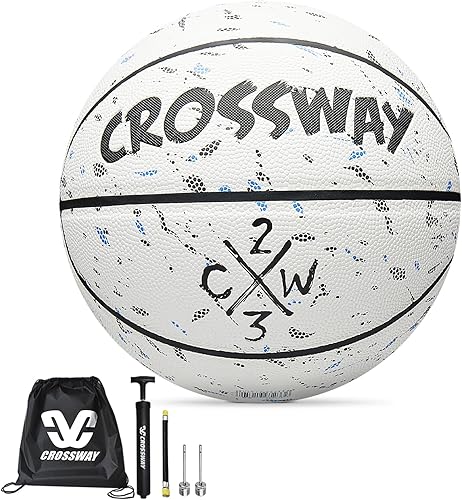 MAIBOLE Premium Composite Basketball, Multi-Color Options, Moisture-Wicking, Non-Slip IndoorOutdoor Street Training Ball, Ideal Gift for Youth Boys