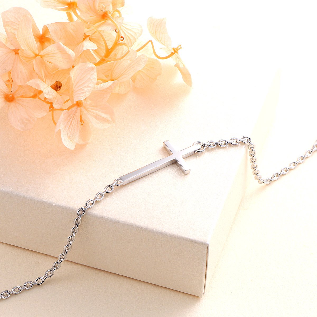 ALPHM Tobillera para Mujer de Plata de Ley S925 Ajustable