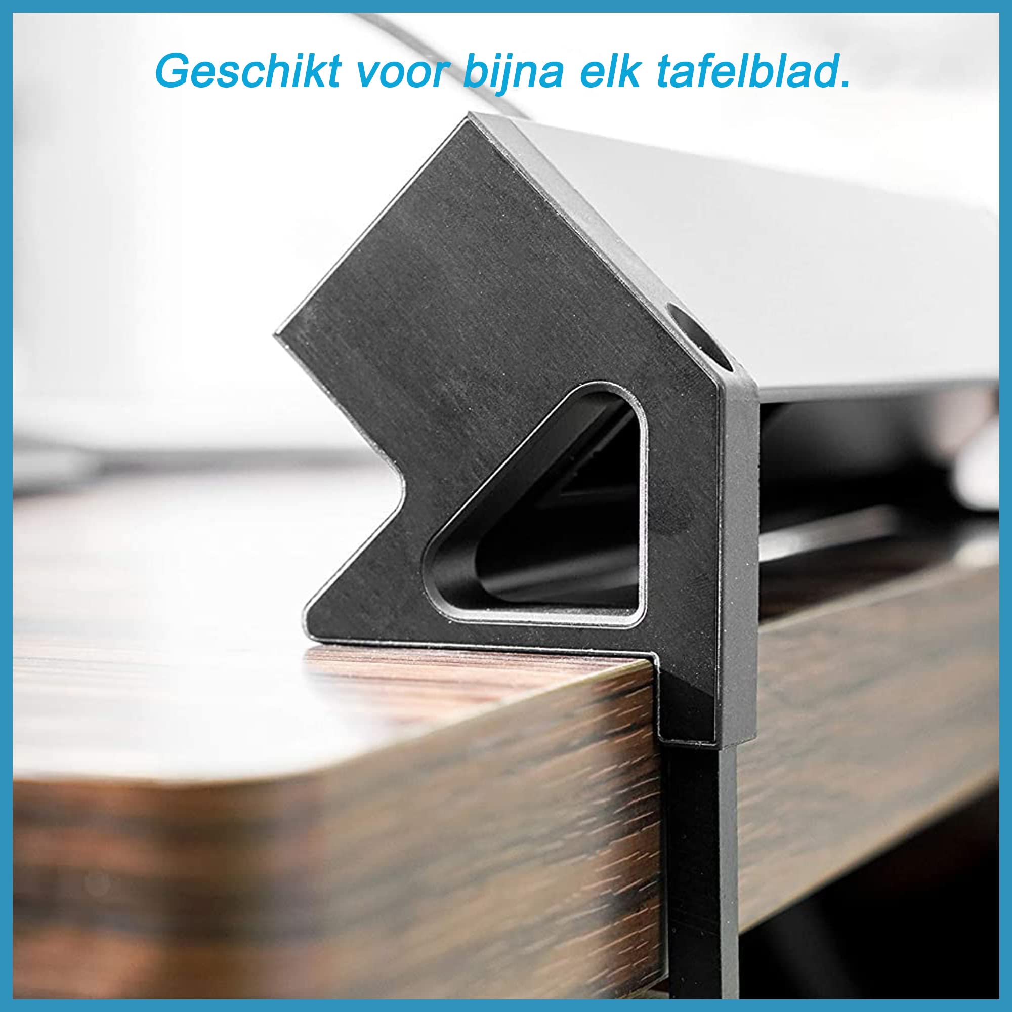 Brennenstuhl stekkerdoos klembaar 3-voudig (Stekkerdoos bureau klem met