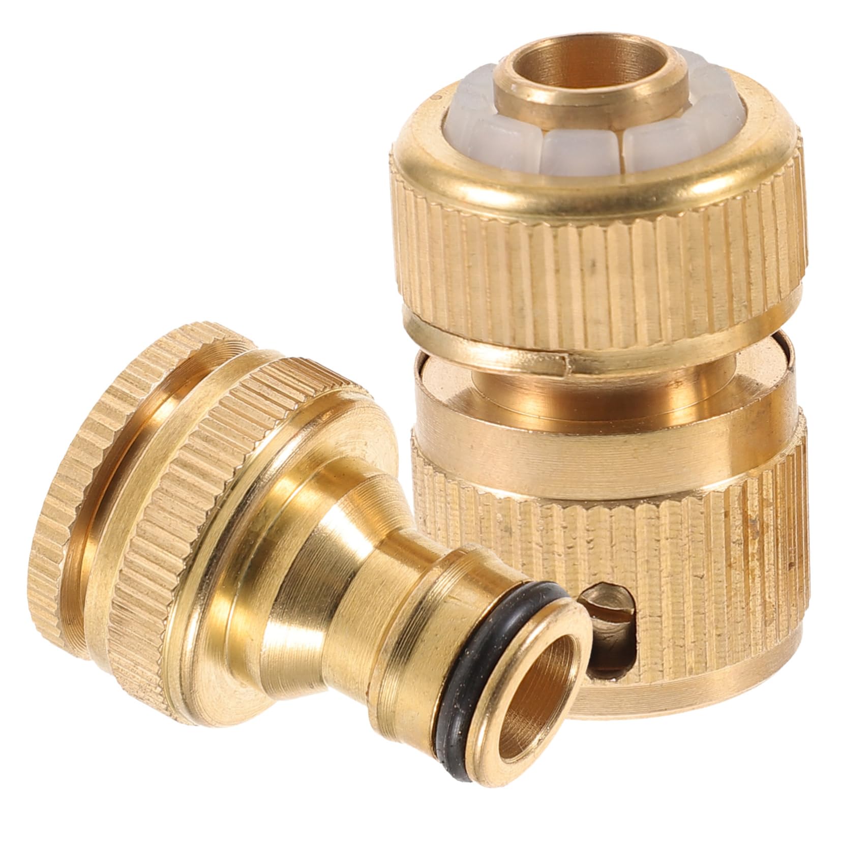 Luxshiny 4paia Raccordo Rapido Per Tubo Da Giardino Connettore Facile Da Installare Per Irrigazione e Lavaggio Compatibile Con Tubo e Idropulitrice