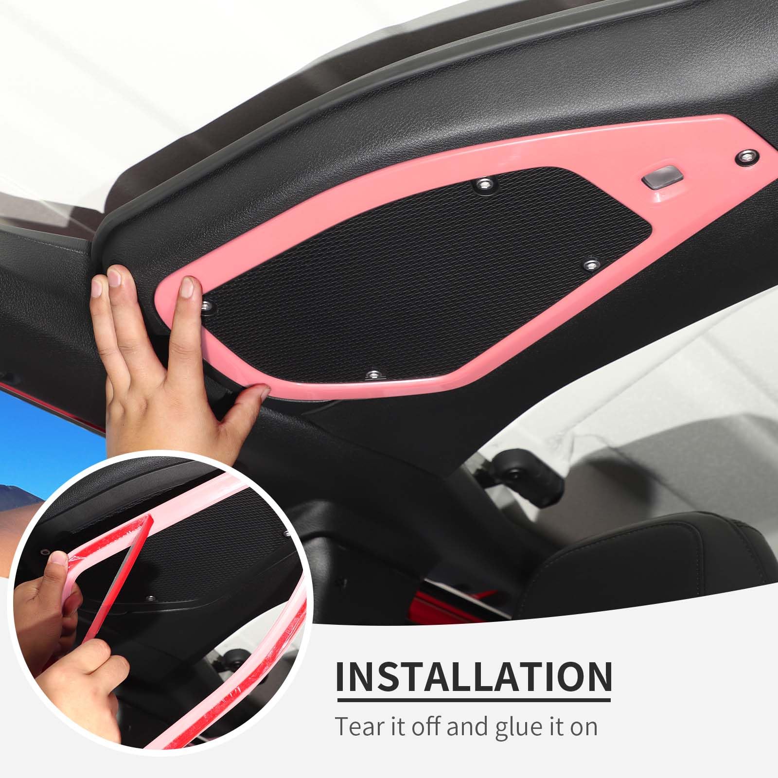 Amazon.com: Linskip Overhead Audio Speaker Cover Trim Compatible