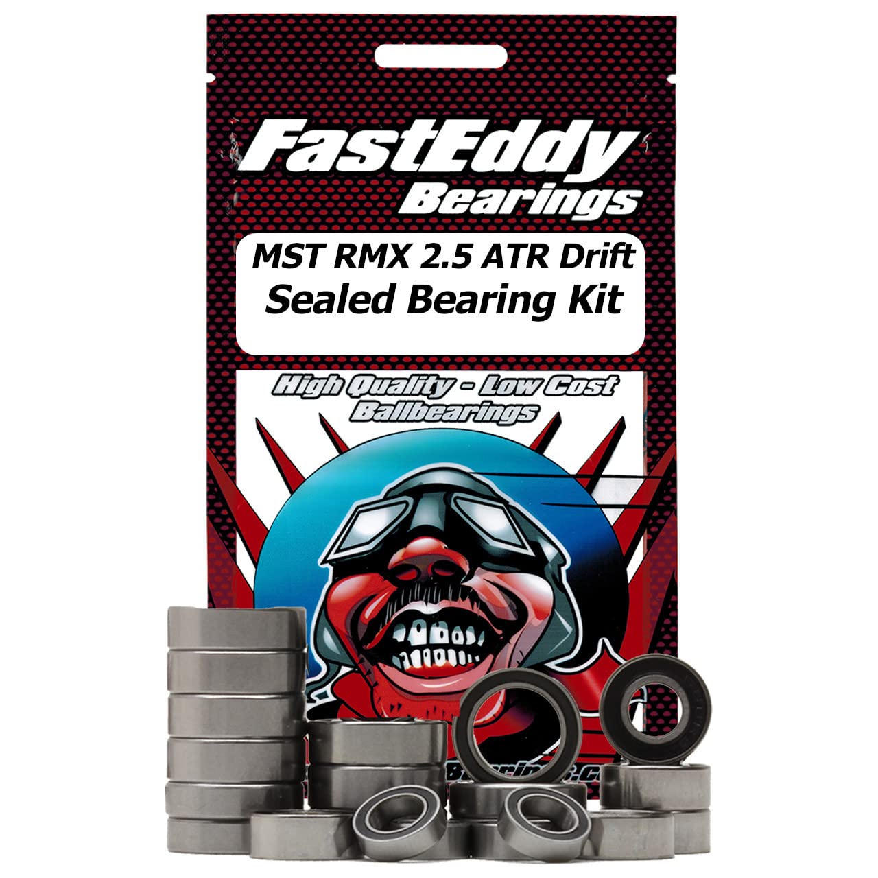Kit Roulements Céramique Scellés FastEddy - Pour MST RMX 2.0 S - Réf Kit Roulements Céramique Scellés FastEddy - Pour MST RMX 2.0 S - Réf