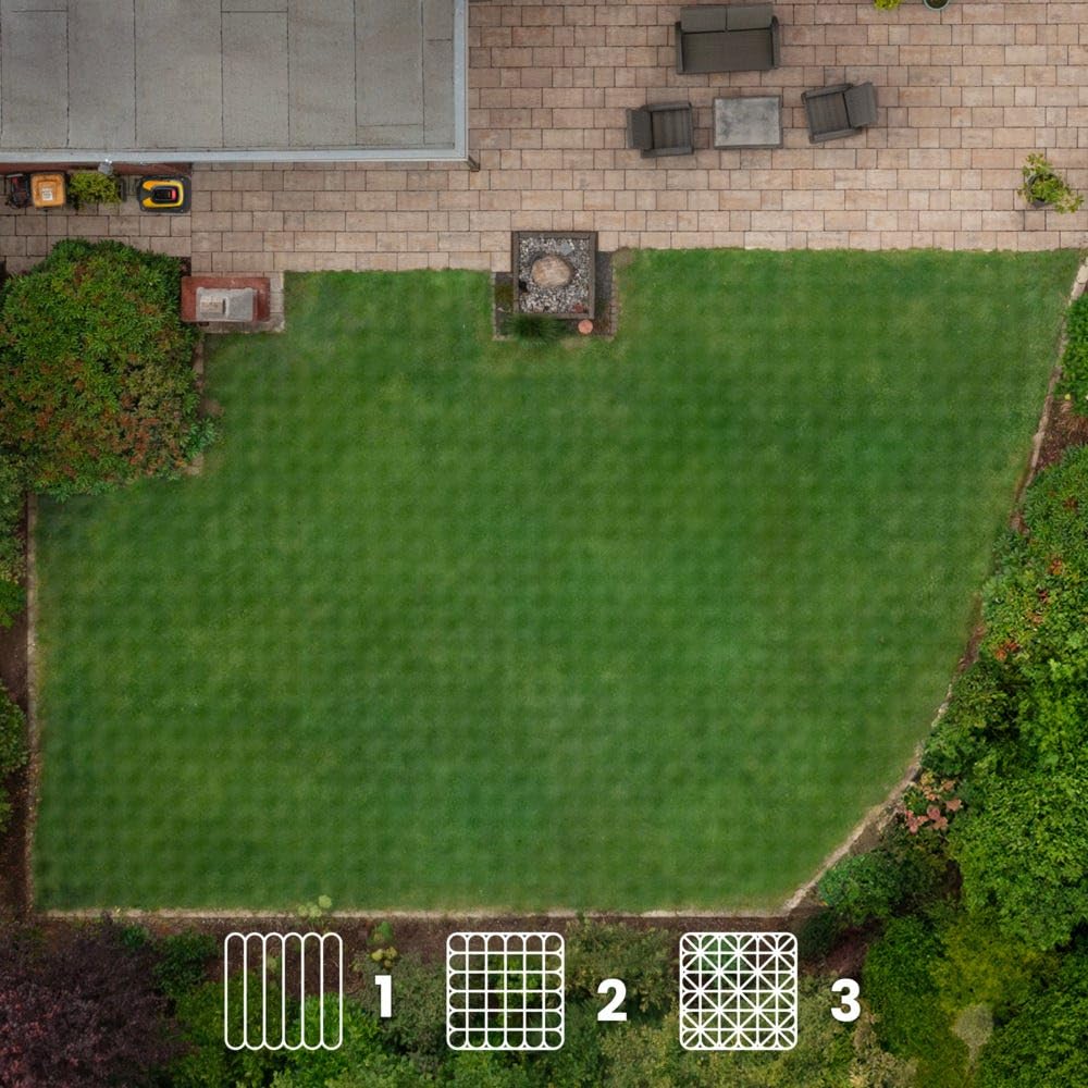 STIGA A 500 robot cortacésped autónomo – sin cable de límite (hasta 700 m²), control de aplicación, 45% de pendiente, 3 zonas, navegación GPS RTK, 4G, sin antenas, hasta 5 años de garantía