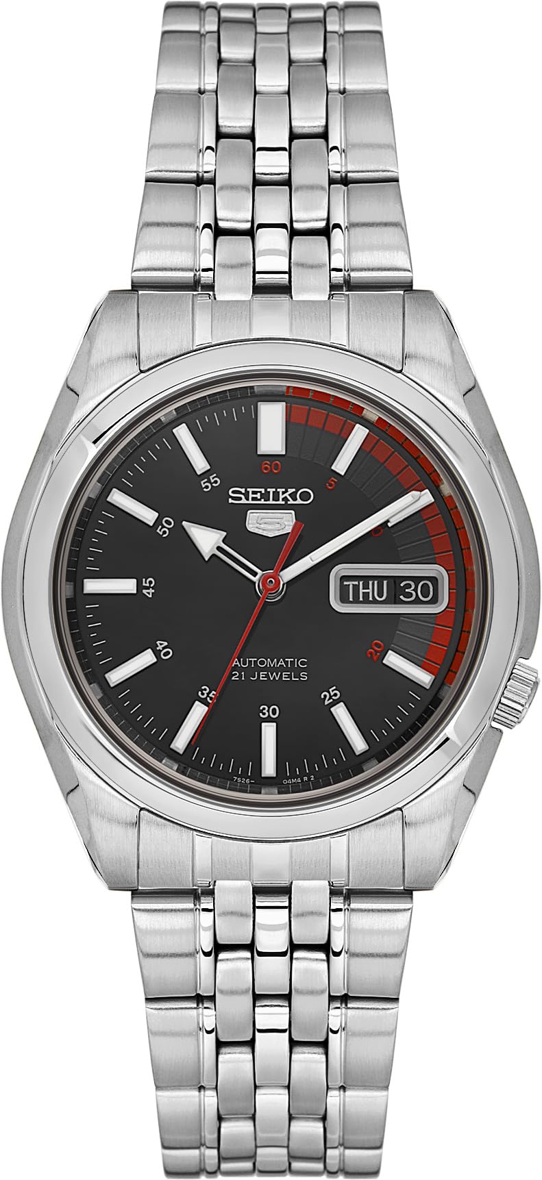 SEIKOMen's SNK375K Automatic Stainless Steel Watch
