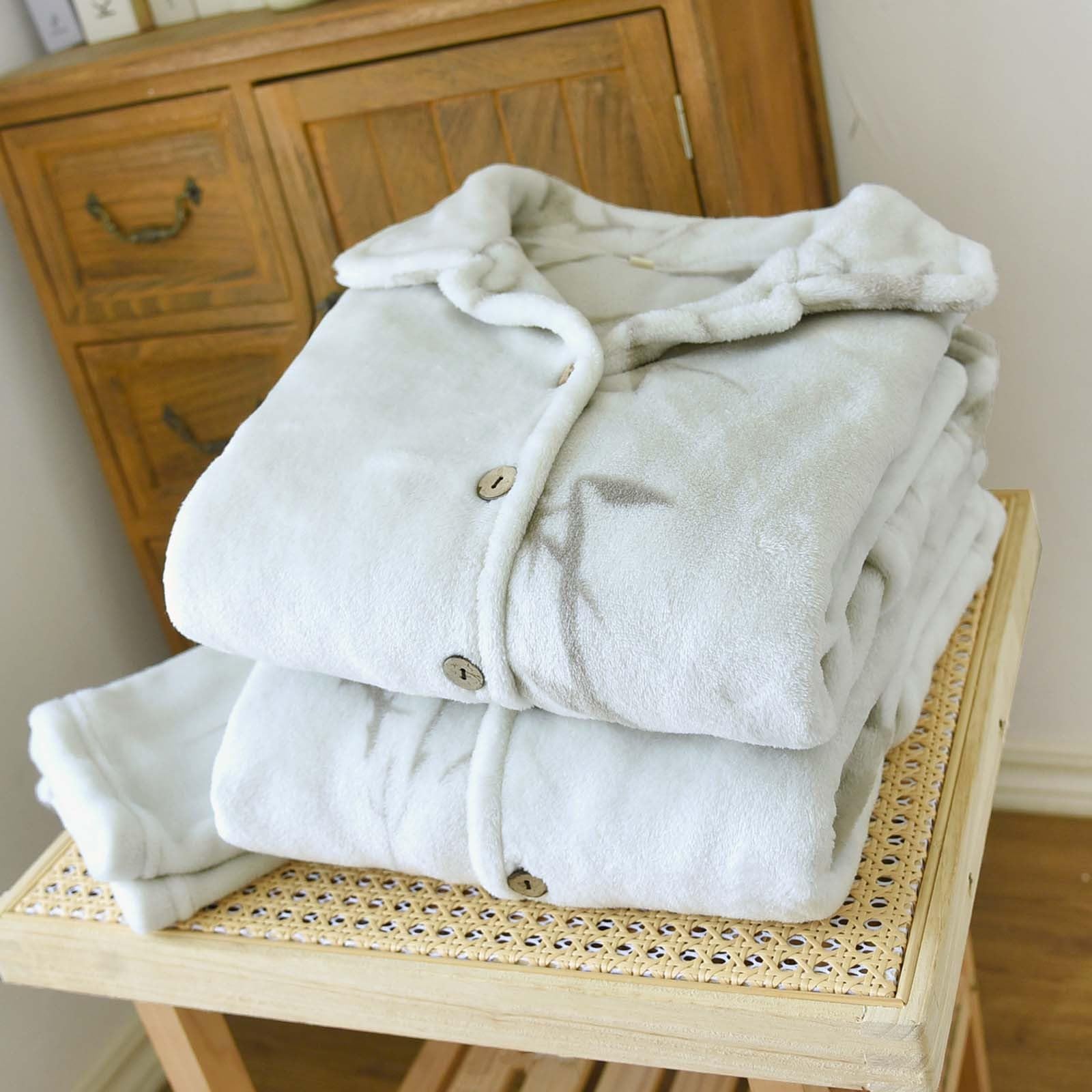 Pigiama Uomo Kimono Cotone Lungo Casa | Pigiama Uomo Kimono Lungo, Tessuto Morbido e Traspirante, Perfetto per Relax Quotidiano