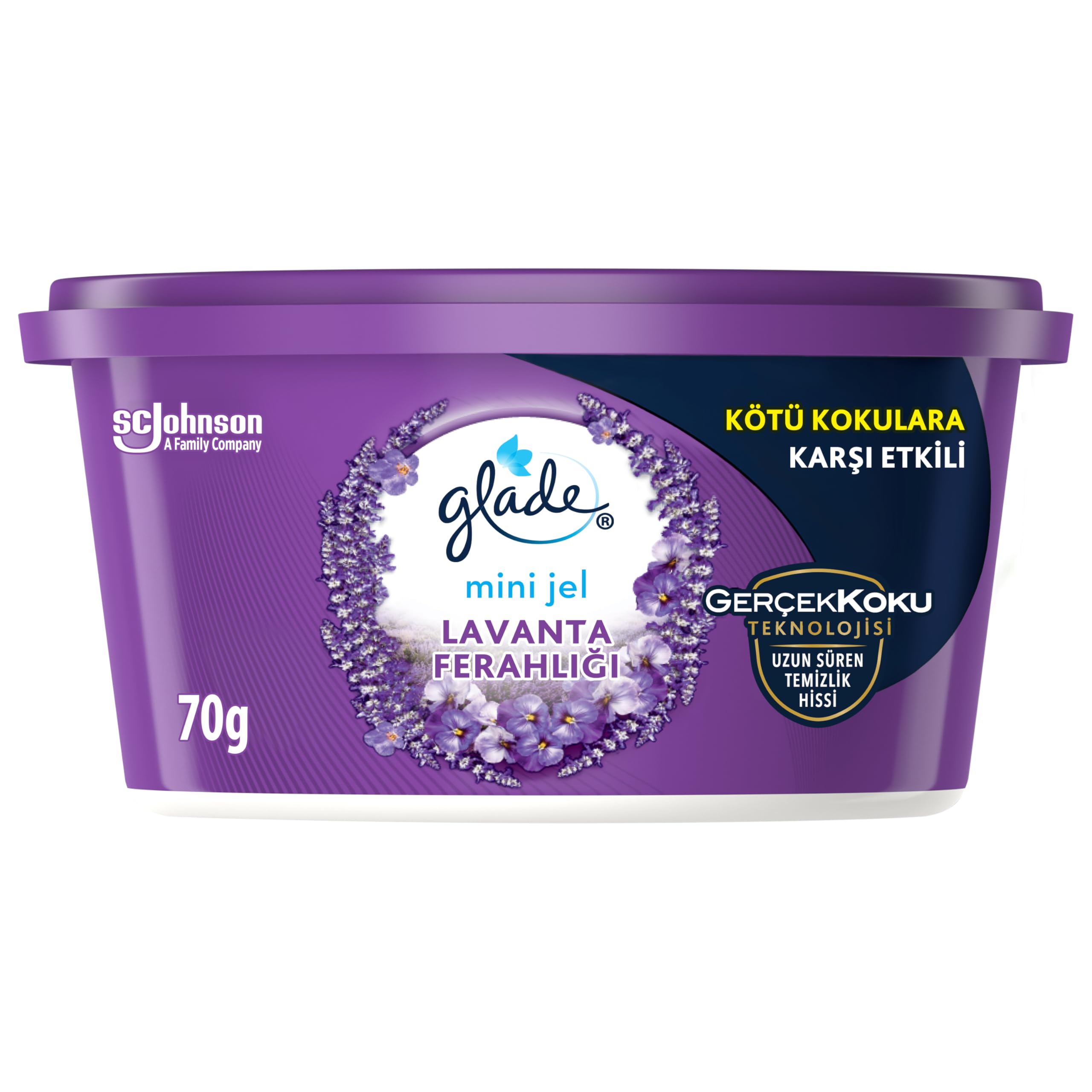 Glade Mini Jel Lavanta Ferahlığı 70 g