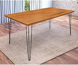 Mesa Jantar Lanna 1,60m Madeira Maciça - Imbuia