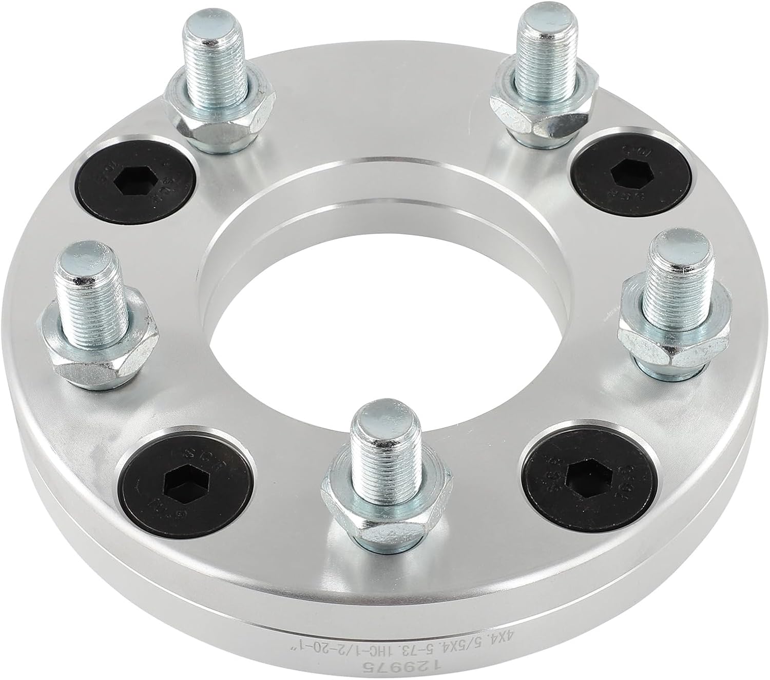 ECCPP Change bolt pattern from 4x4.5 to 5x4.5 Wheel Adapters Conversion 1 inch 4 lug Fit for ford mustang: 1965-1973