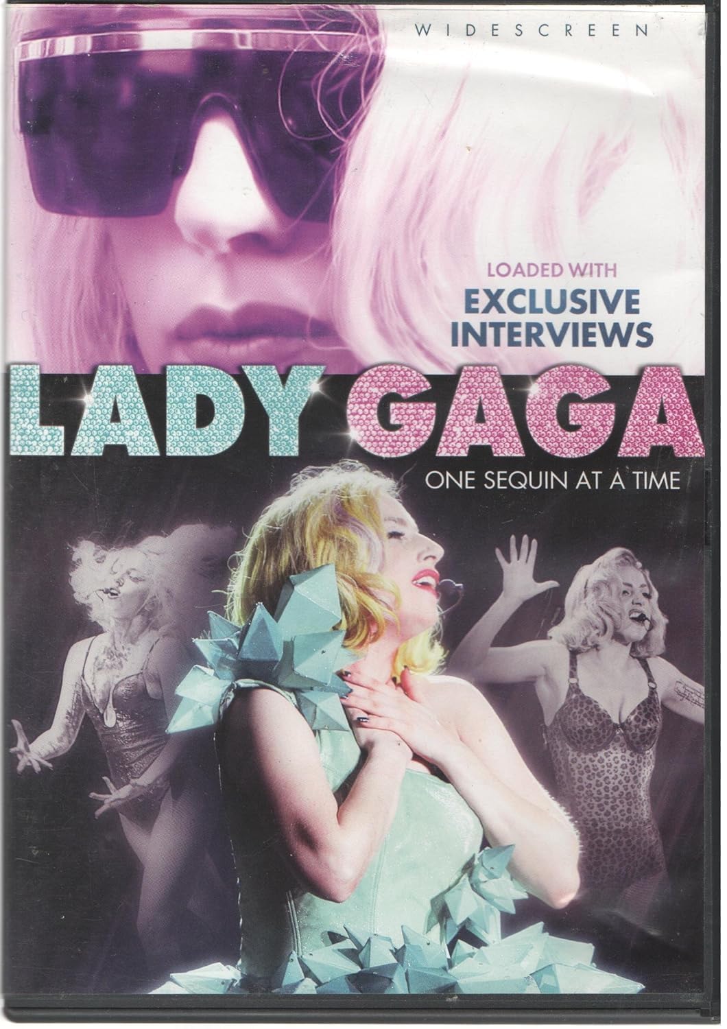 Lady Gaga One Sequin at a Time documental en DVD formato USA