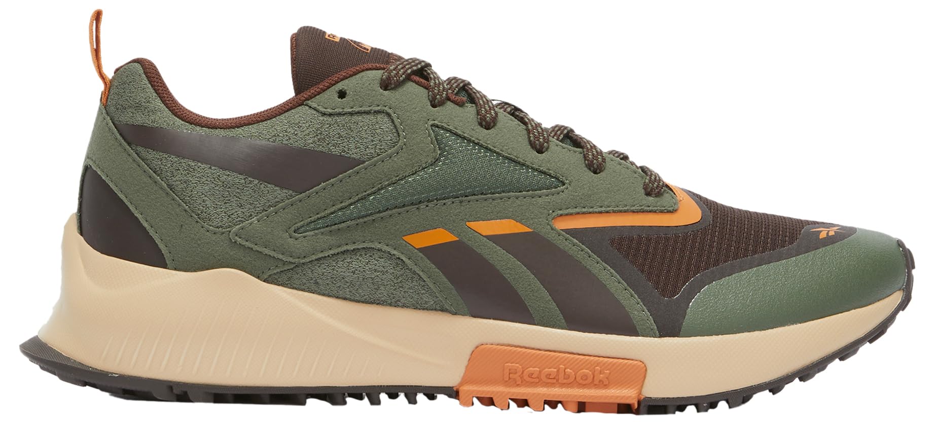 Baskets Trail 2 Reebok pour Homme - Breakaway Green Dark Brown Tan - Taille 42 EU