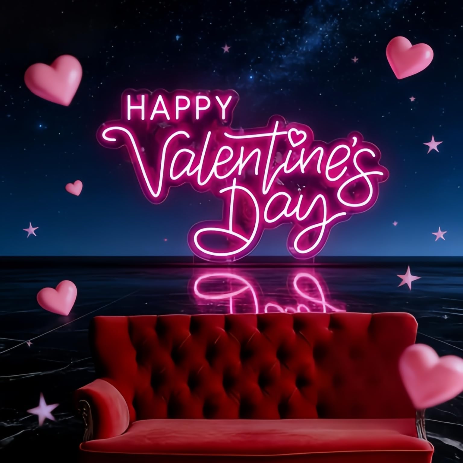 Letrero de neón personalizado para el día de San Valentín, romántico, luz LED de neón para dormitorio, decoración de pared del hogar, decoración de fiesta, regalo personalizado
