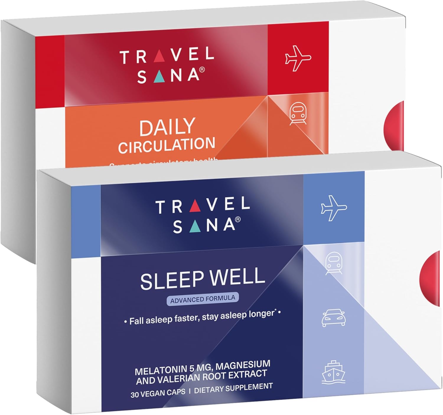Rest & Daily Vitality Support Bundle (Sleep Well Advanced + Daily Circulation)