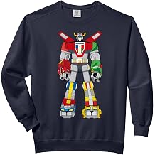 Voltron Retro Defender Battle Ready Graphic T-Shirt Comfort Colors Adult Sweatshirt