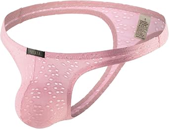 Mens Sexy Perforated Breathable Thong Mens Thong Underwear