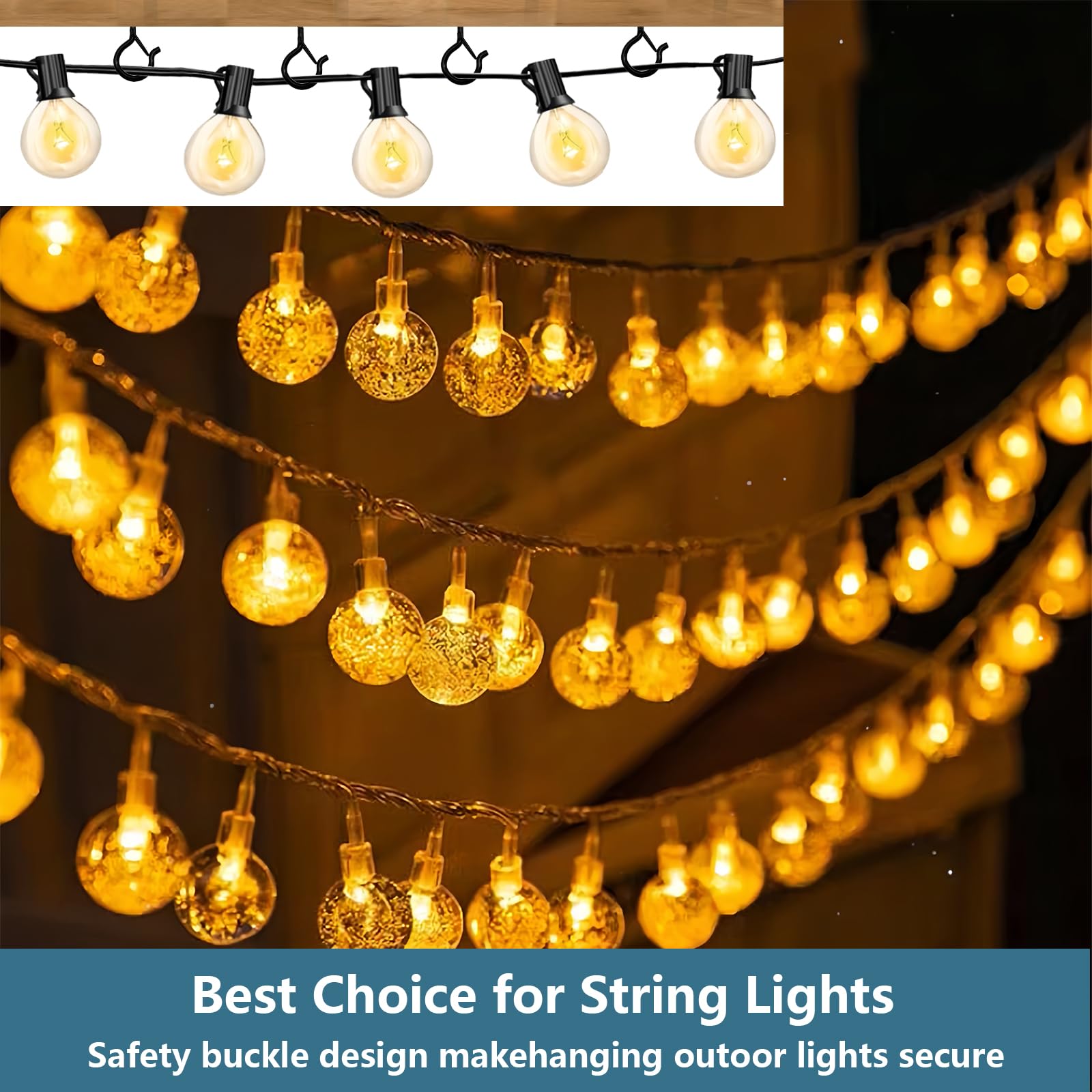 30 Pièces Crochet à Vis En Acier Inoxydable Crochet à Vis Avec Sécurité