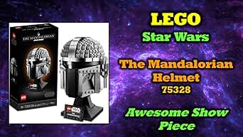 LEGO - The Mandalorian Helmet (75328) - Great Display Piece!
