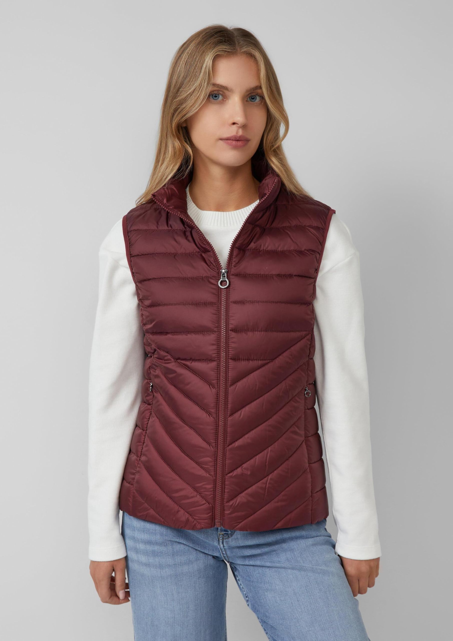 s.Oliver 2166576 Chaleco acolchado Mujer (Pack de 1)