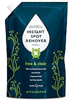 Puracy Natural Stain Remover Spray for Clothes, Carpet, Couch - Plant-Based Free & Clear Instant Spot Cleaner, 48 Fl Oz