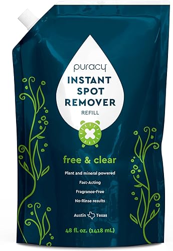 Miniatura 8 de Puracy Quitamanchas para ropa sucia – Removedor de manchas de alfombras, limpiador de manchas de sofá, limpiador de manchas para ropa, libre