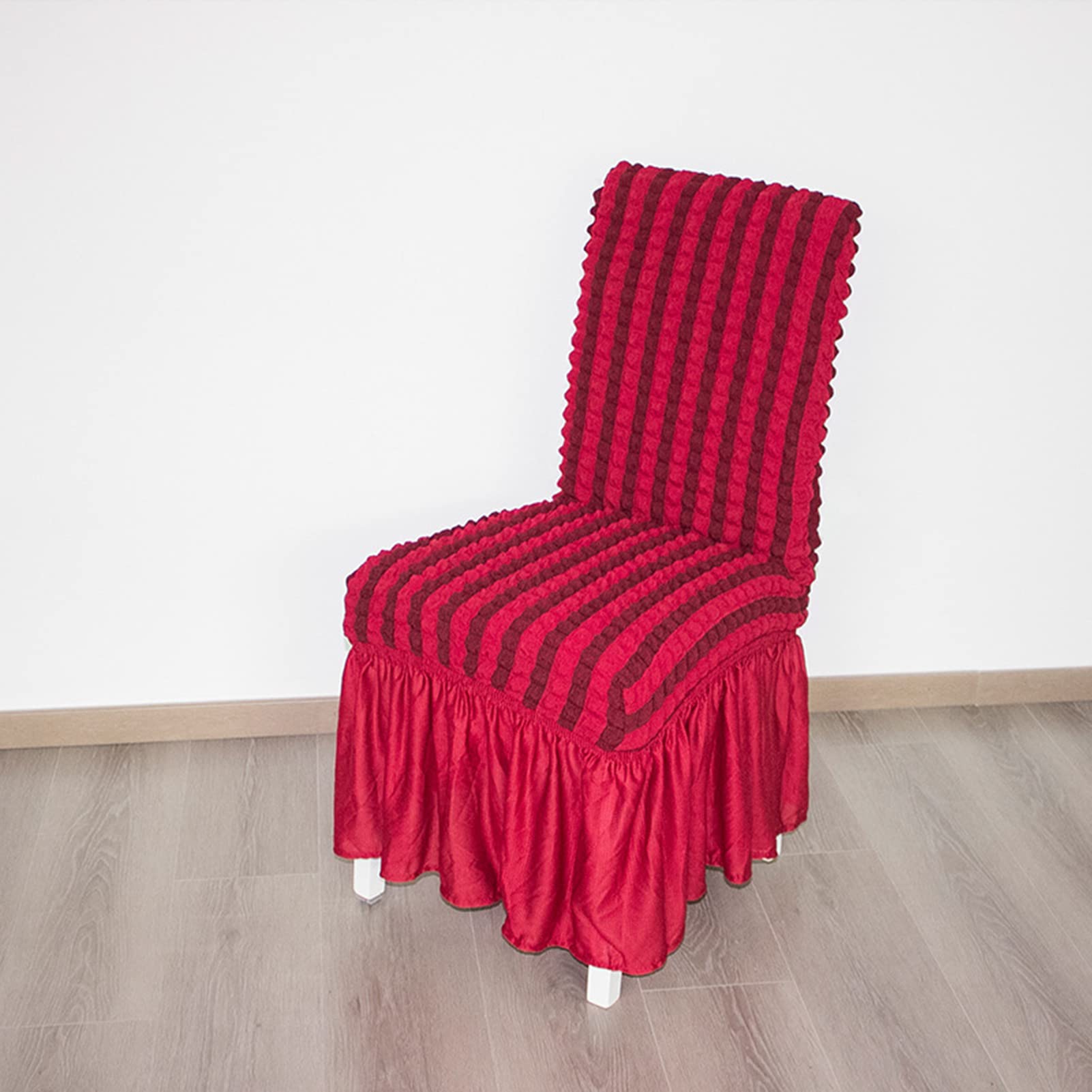 Housse de chaise salle à manger extensible pour repas de famille chaleureux