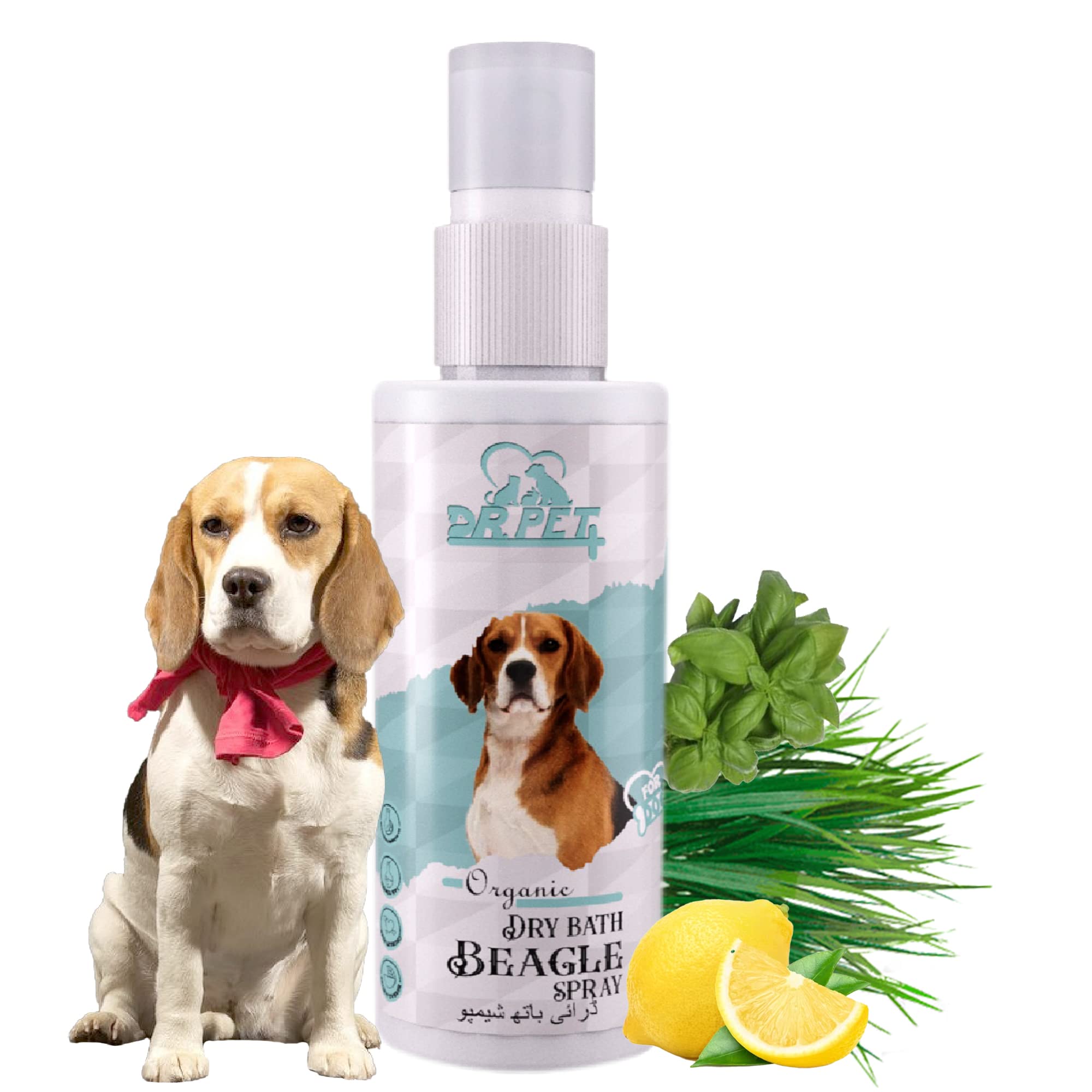 Dr. Pet Plus Organic Dry Bath Beagle Dog Shampoo for Fresh Fragrance, Removes Dirt, Cleanse, Conditioned, Soft, Smooth Coat| Waterless Spray Easy to Use, Safe for All Types of Dog - 100Ml (B0C59XXTPZ) Amazon Price History, Amazon Price Tracker