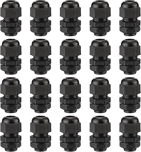 Miniatura 12 de Prensaestopas PENGLIN - Conector de cable de nailon NPT de 1-1/2 pulgadas, conector de cable de alivio de tensión, tuerca de bloqueo ajustable