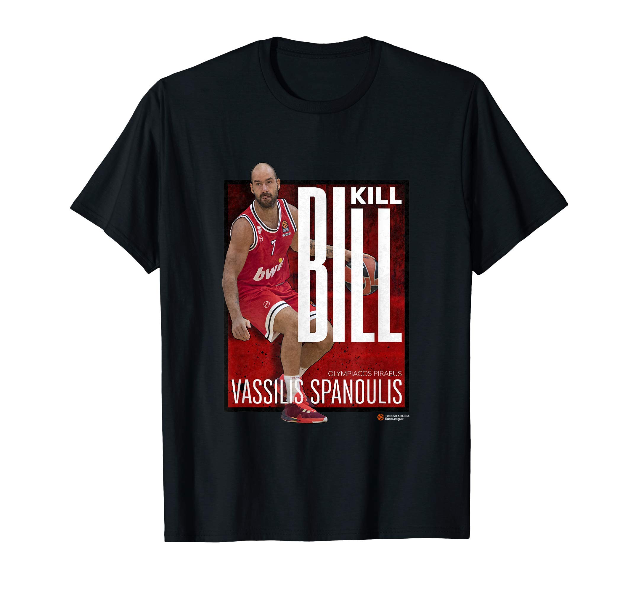 Olympiacos Piraeus - Vassilis Spanoulis T-ShirtOEKO-TEX STANDARD 100