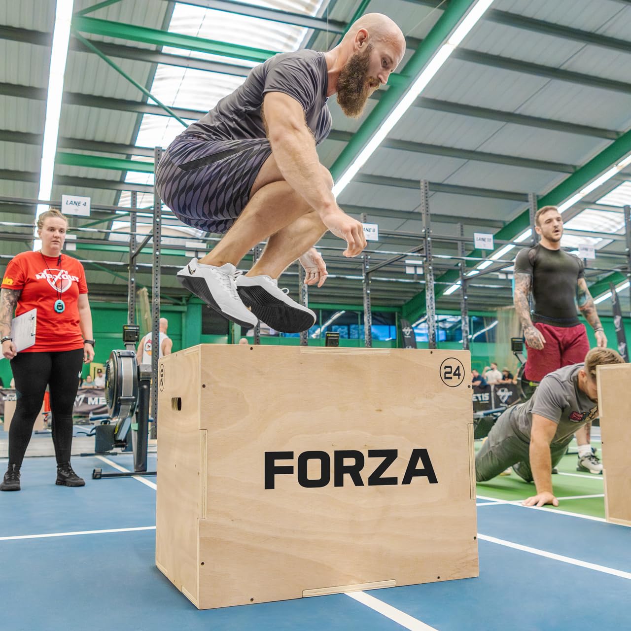 METIS Forza Box Pliometrico per Palestra - Attrezzatura per Palestra in casa e Palestra Commerciale | Box Pliometrico 3 in 1 per Allenamento di Resistenza | Altezze Disponibili : 51cm, 61cm e 76cm.
