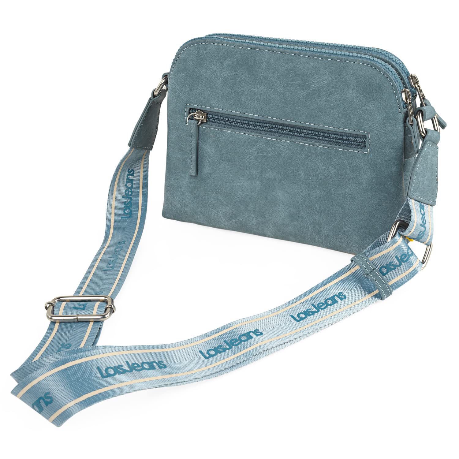 Lois - Bolso Bandolera Mujer elegante. Bolso mujer versátil diseño práctico para diario ideal como Bandolera Mujer moderno y funcional dentro de los mejores Bolsos De Mujer Cierre C, Azul vaquero