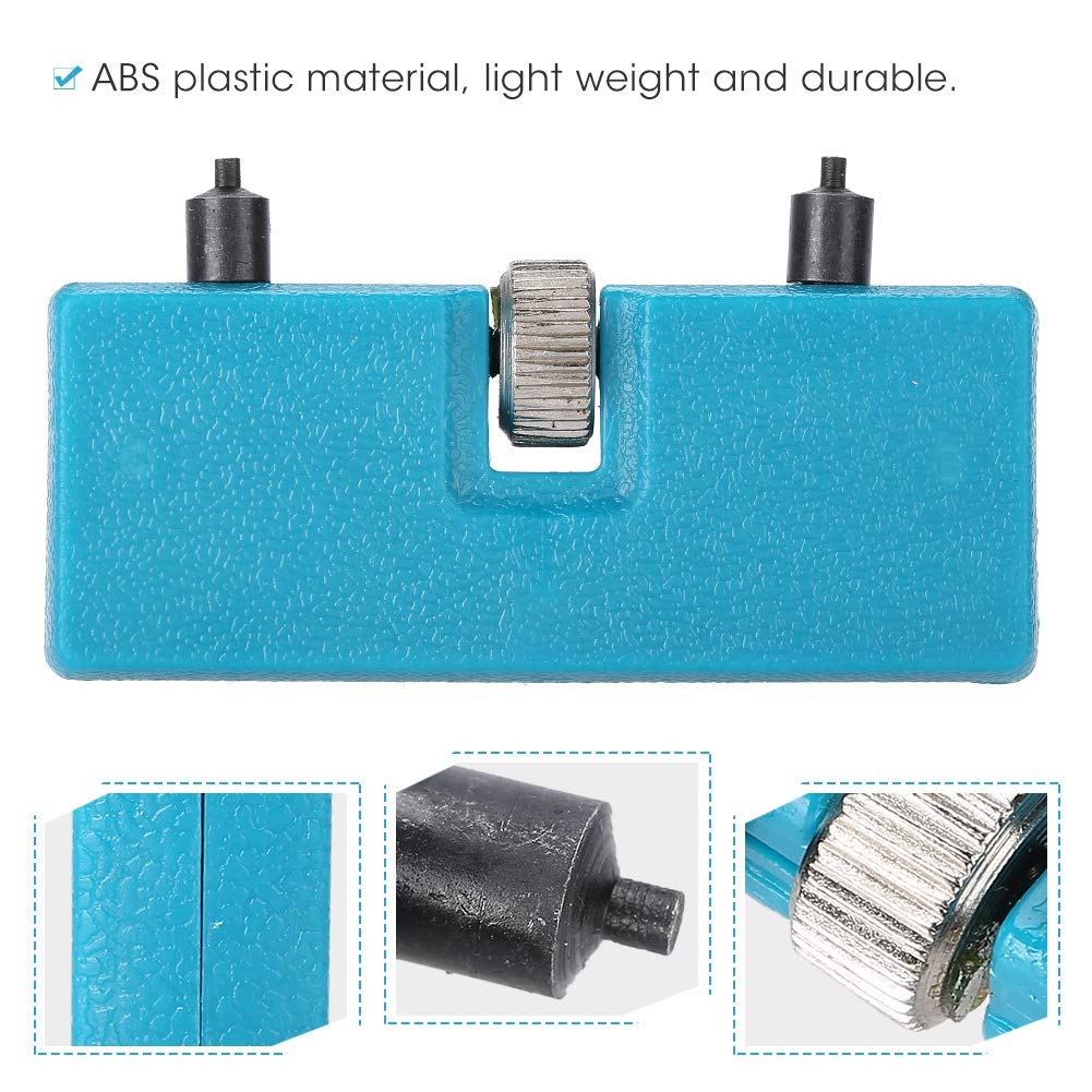 Image secondaire de Outil de réparation de montre arrière, Kit de réparation de montre-bracelet Accessoire Presse Fermeture et ouvre-porte Démontage