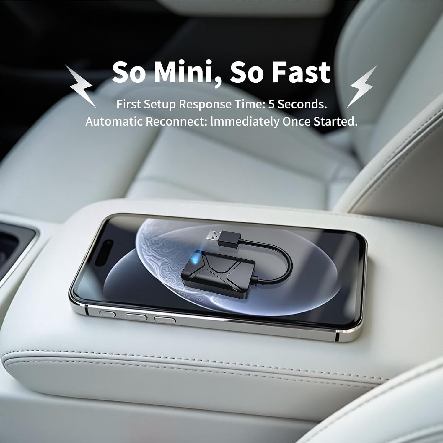 Information graphic stating that Apple CarPlay and Android Auto do not support video playback