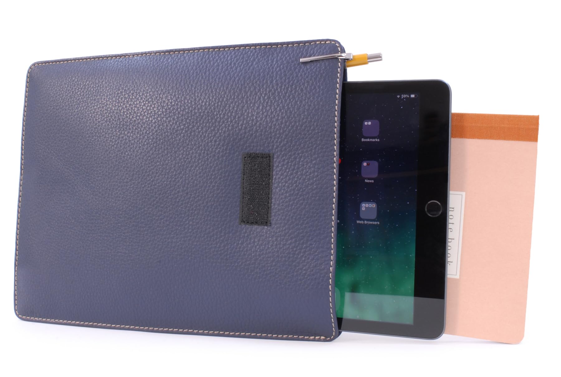 Catwalk Collection Custodia In Pelle Per Tablet Fino A 11'' – Modello Paige Piccolo, Rosso – Elegante E Protettiva