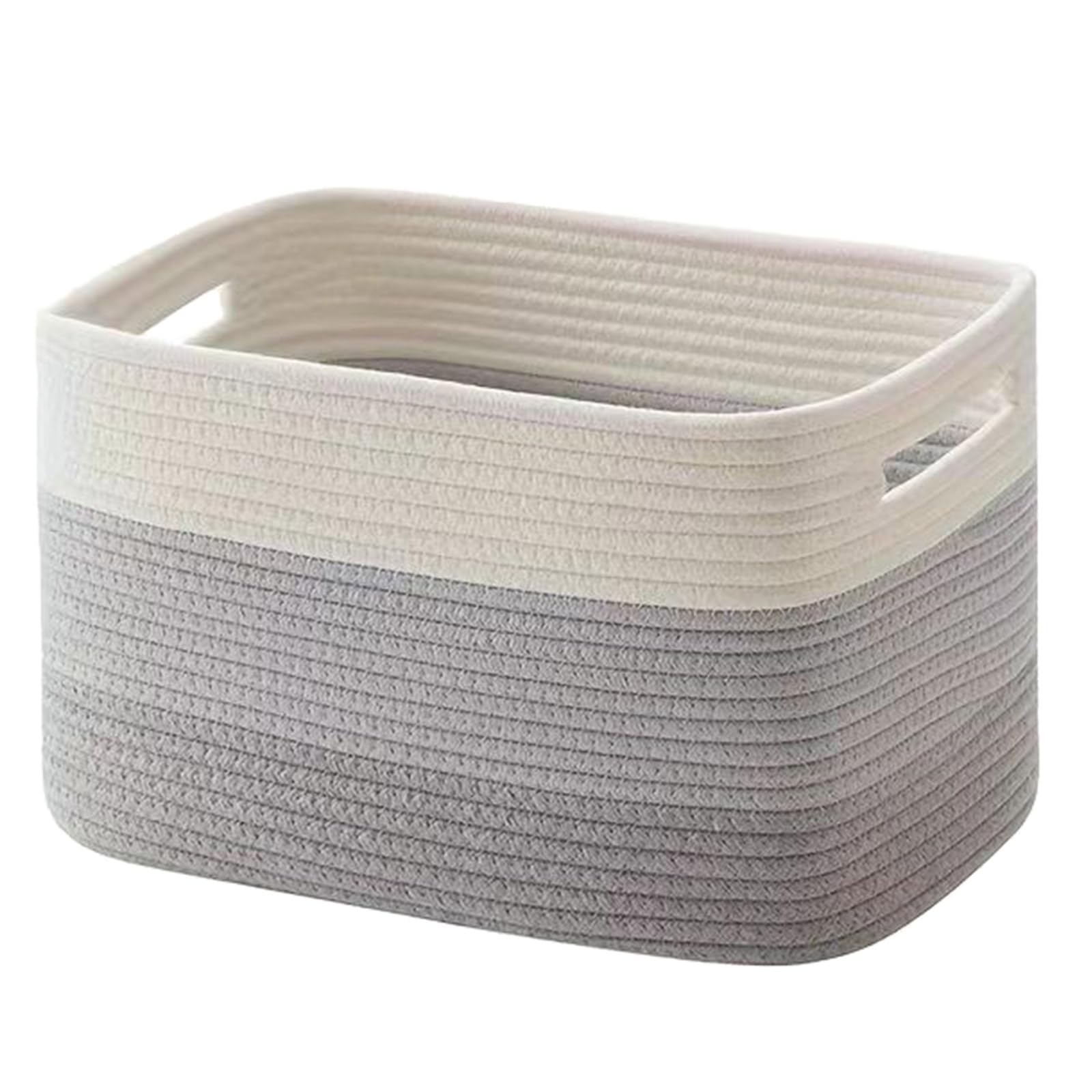 Kalttoy A Stylish Cotton Rope Storage Basket Multipurpose Cotton Rope Storage Organizers Baskets For Home Living Room Bedroom Living Room Basket