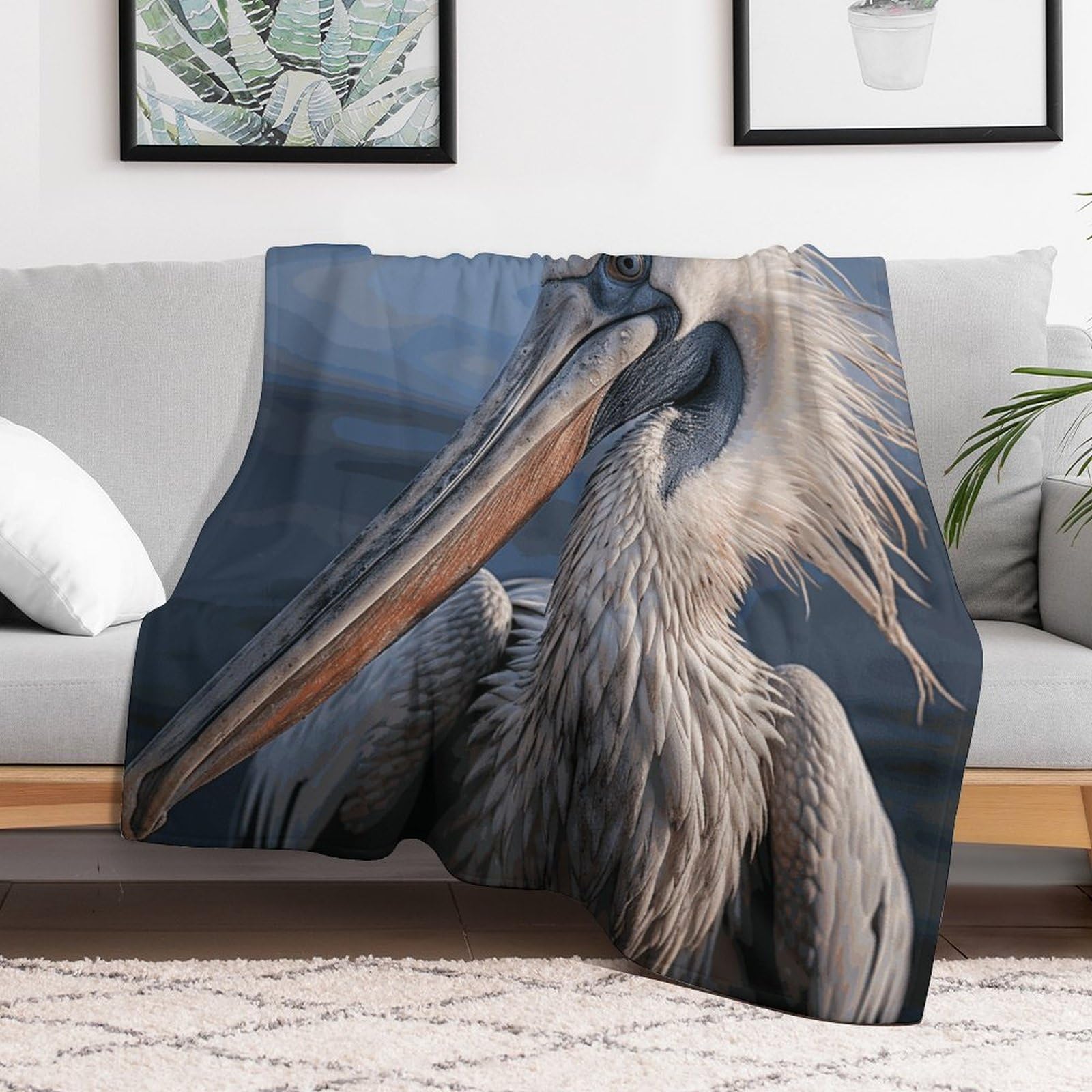 Couverture flanelle lavable et facile d'entretien pour protéger canapé et lit