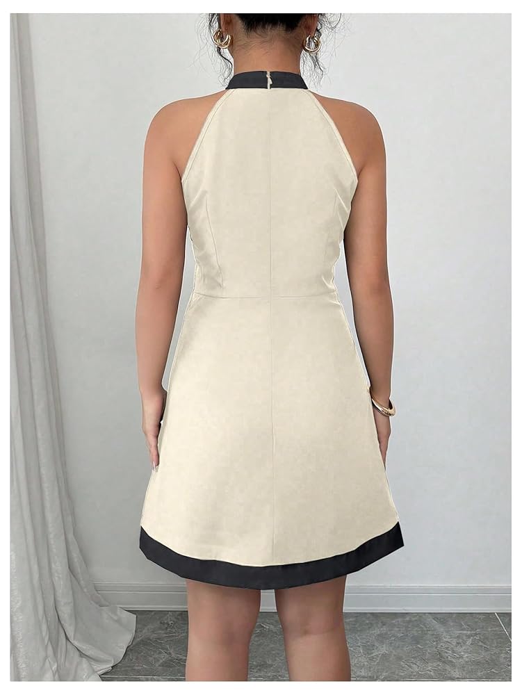 a*8様 House on the Hill◎Sleeveless Romper Amazon.com: SOLY HUX Women's Color Block Halter Romper Split