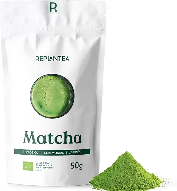 Té Matcha Verde Orgánico Premium Japonés 50g | REPLANTEA®