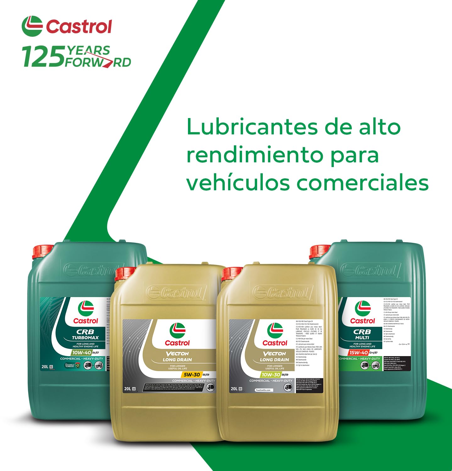 Vecton 15W-40 CK-4/E9 Aceite de Motor 5L