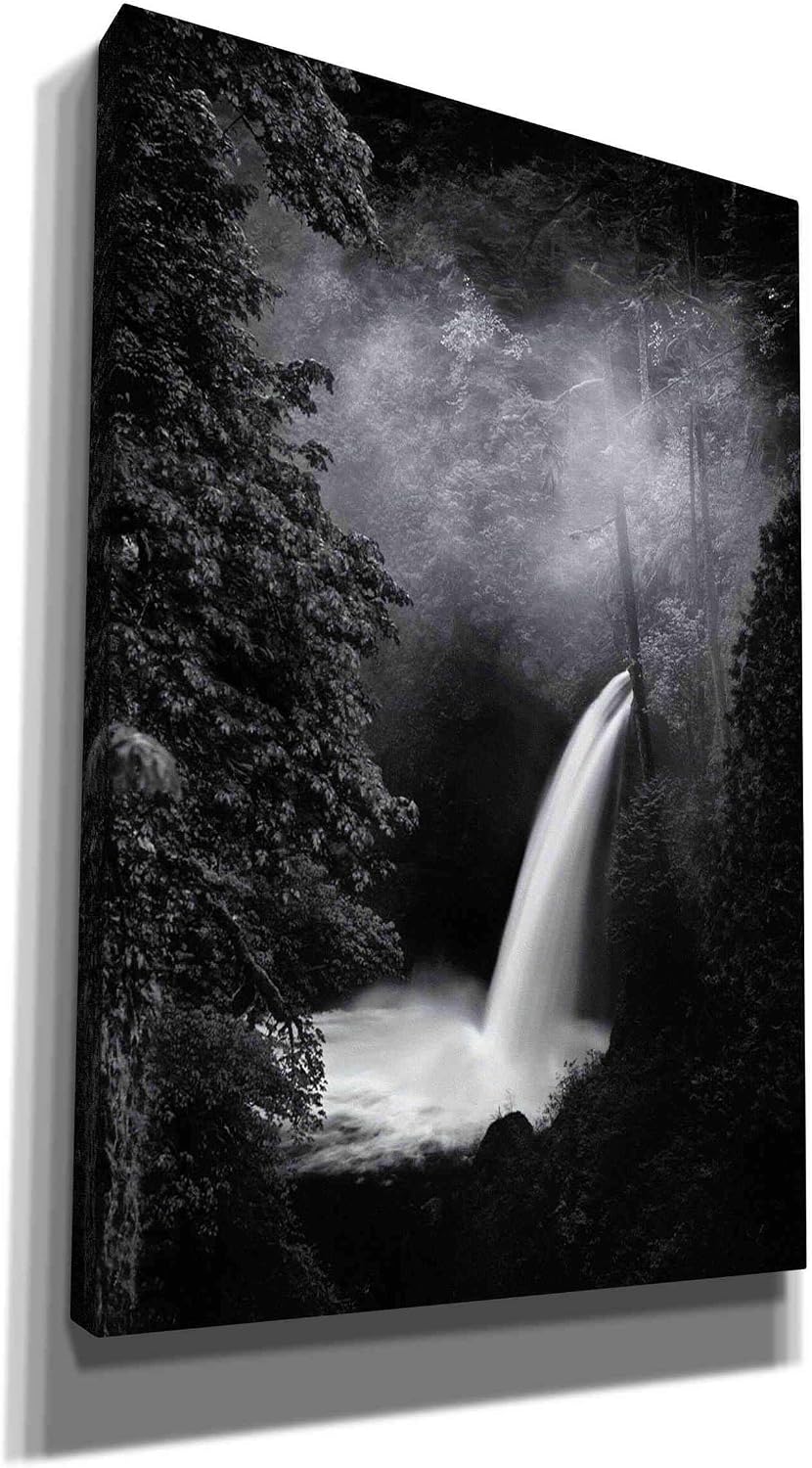 Epic Graffiti 'Metlako Falls' by Darren White, Canvas Wall Art, 12"x18"