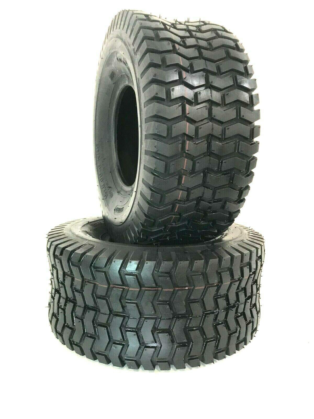 Two 13x5.00-6 13/500-6 Turf 4 Ply Lawn Mower Garden Tractor Tires 13x5-6 D265, Durable and Reliable Tread for Optimal Performance in Lawn and Garden