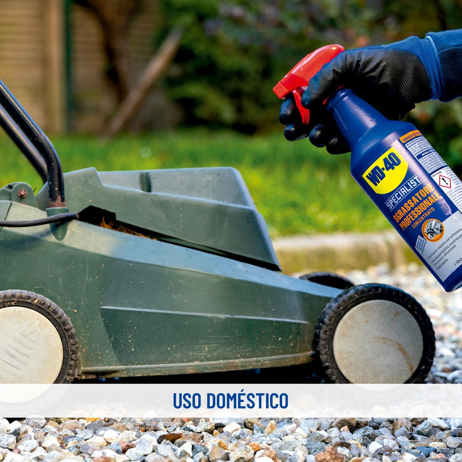 WD-40 Specialist Desengrasante Profesional a Base de Agua – No Inflamable, Acción Rápida, Concentrado y Diluible, Certificación NSF A8 – Bidón 5L para Uso Intensivo e Industrial