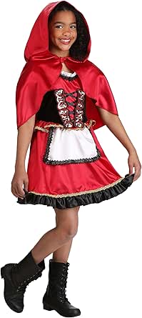 Amazon.com: Little Miss Red Riding Hood Girl's Costume Dress