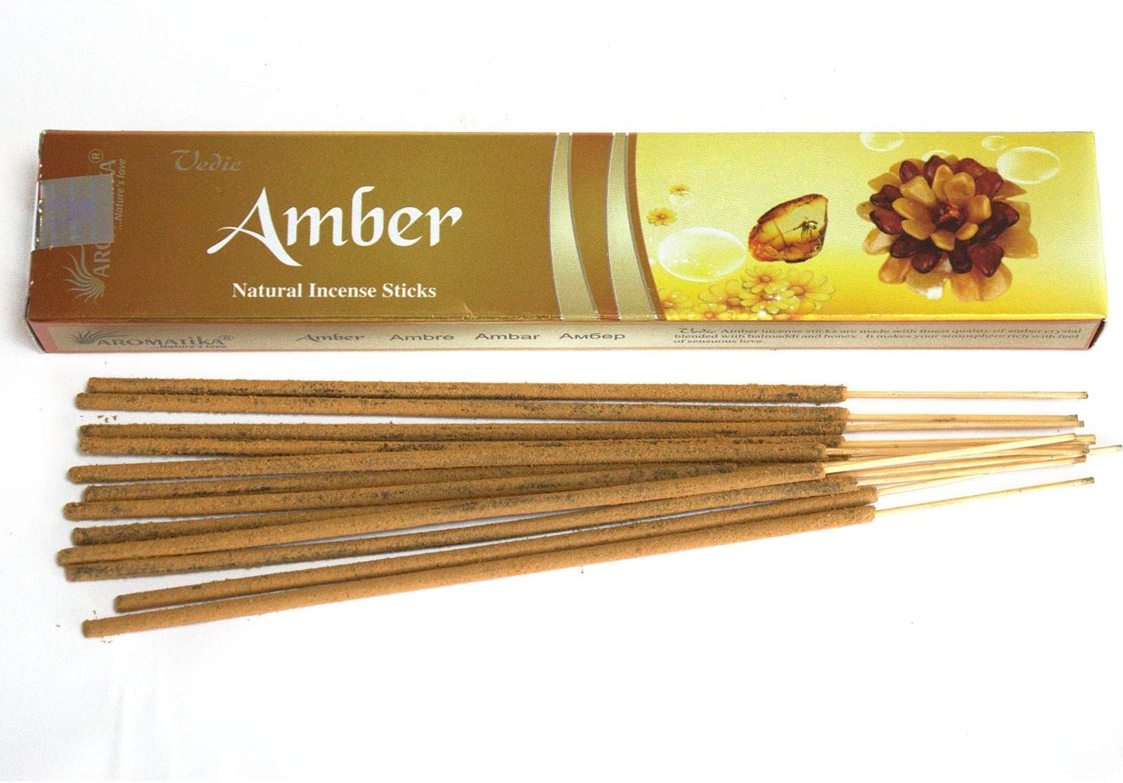 Ancient WisdomVedic - Incense Sticks - Amber